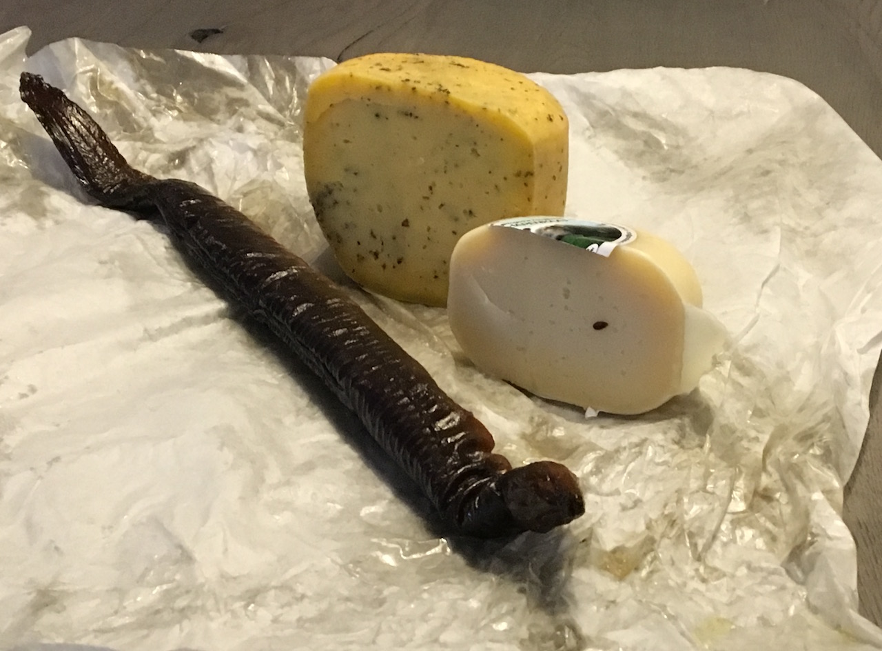 The freshest, tastiest smoked eel and cheese we ever hope to find!